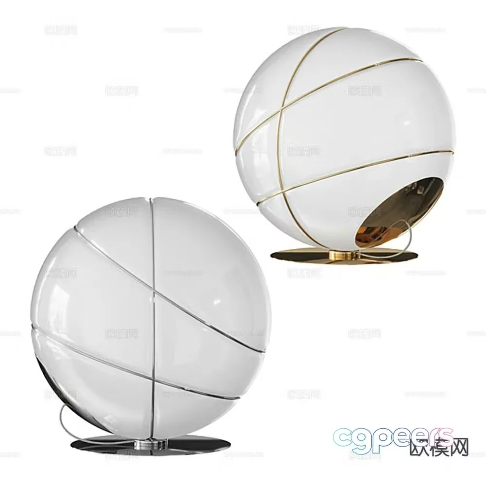 Italian lamps lighting table lamp 3d model