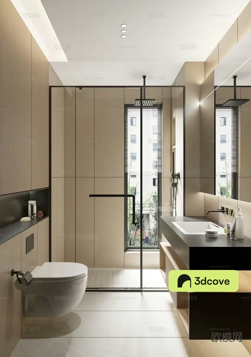 Modern bathroom