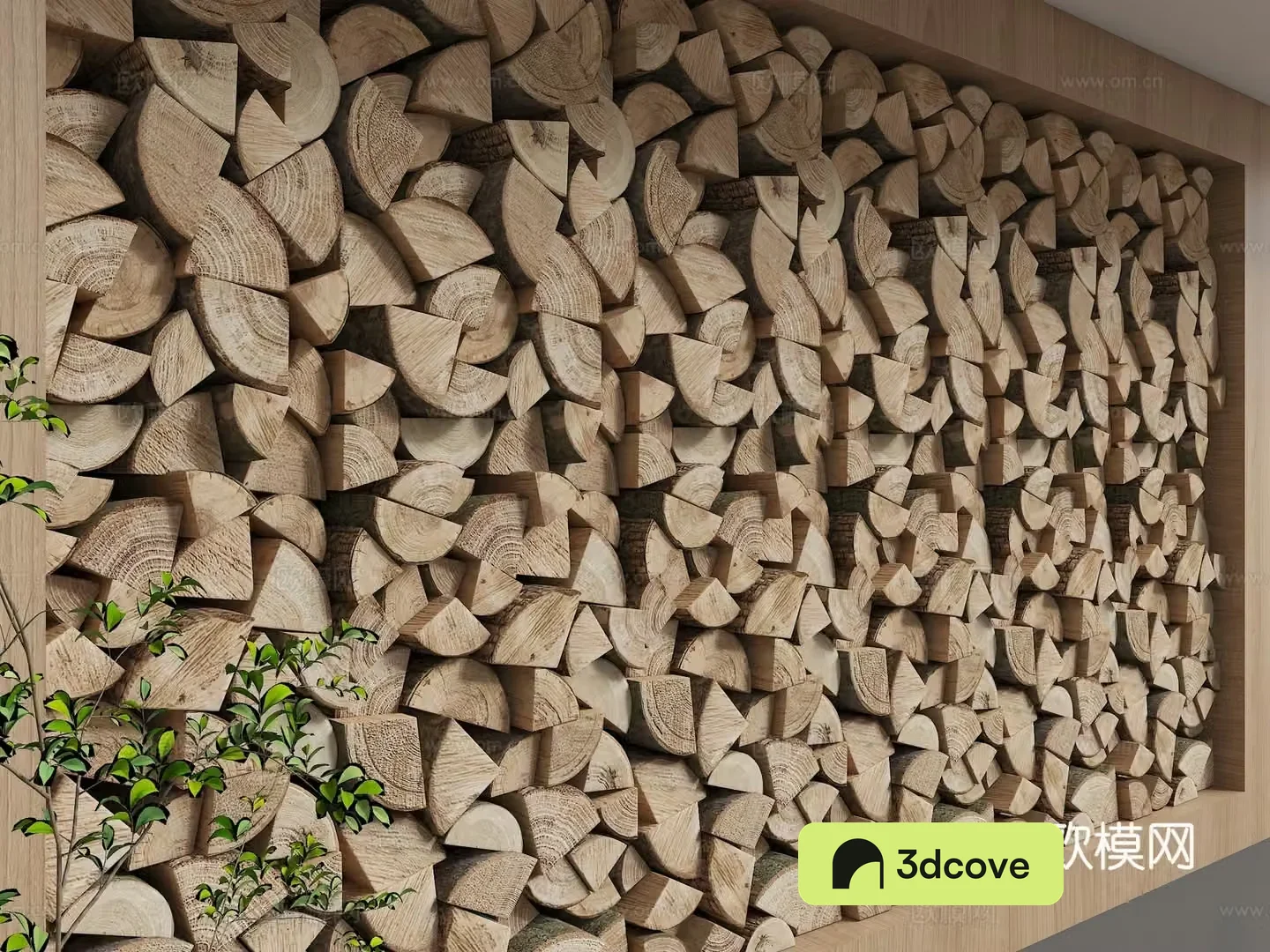 Modern background wall