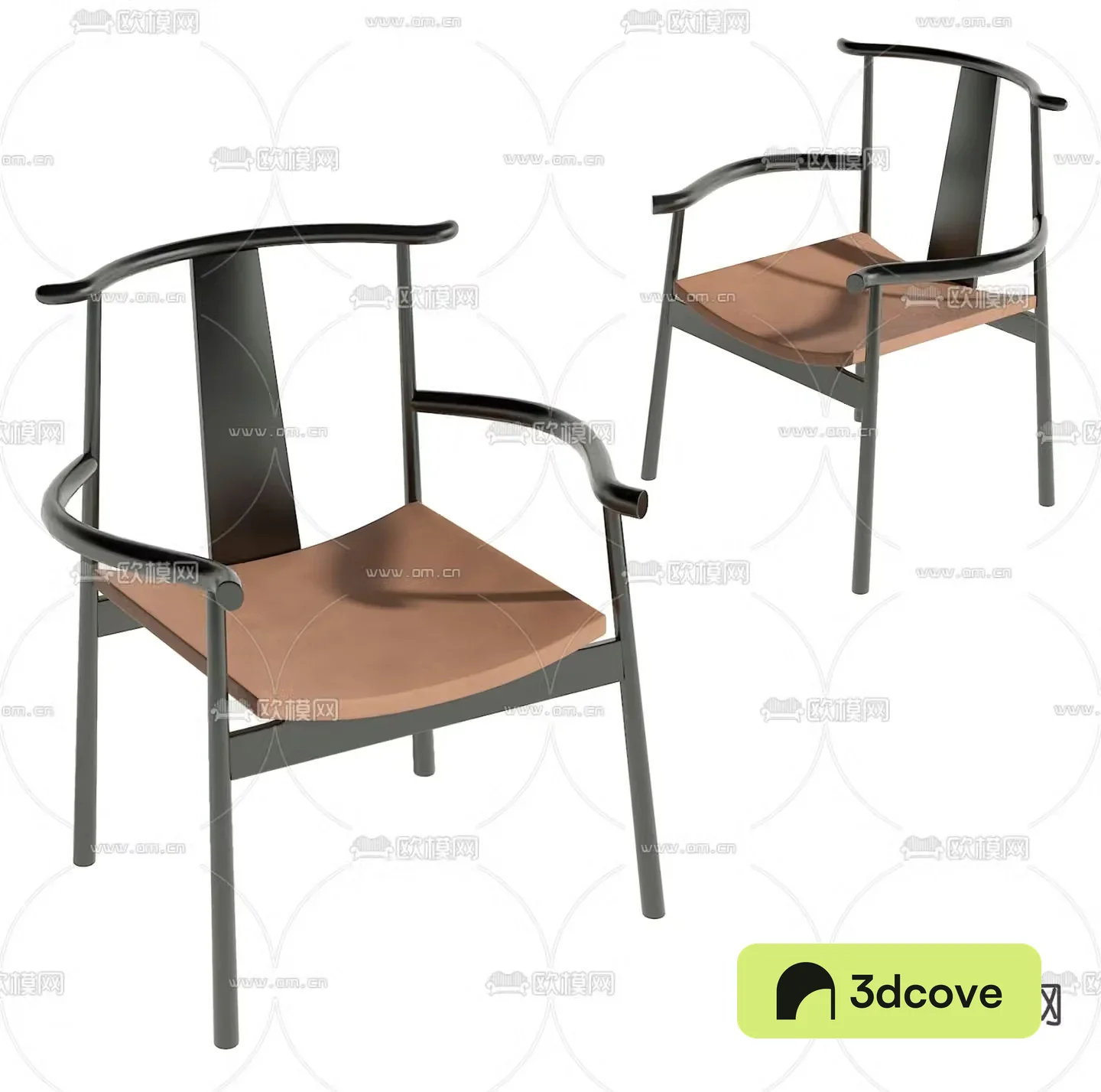 New Chinese style chair Taishi chair