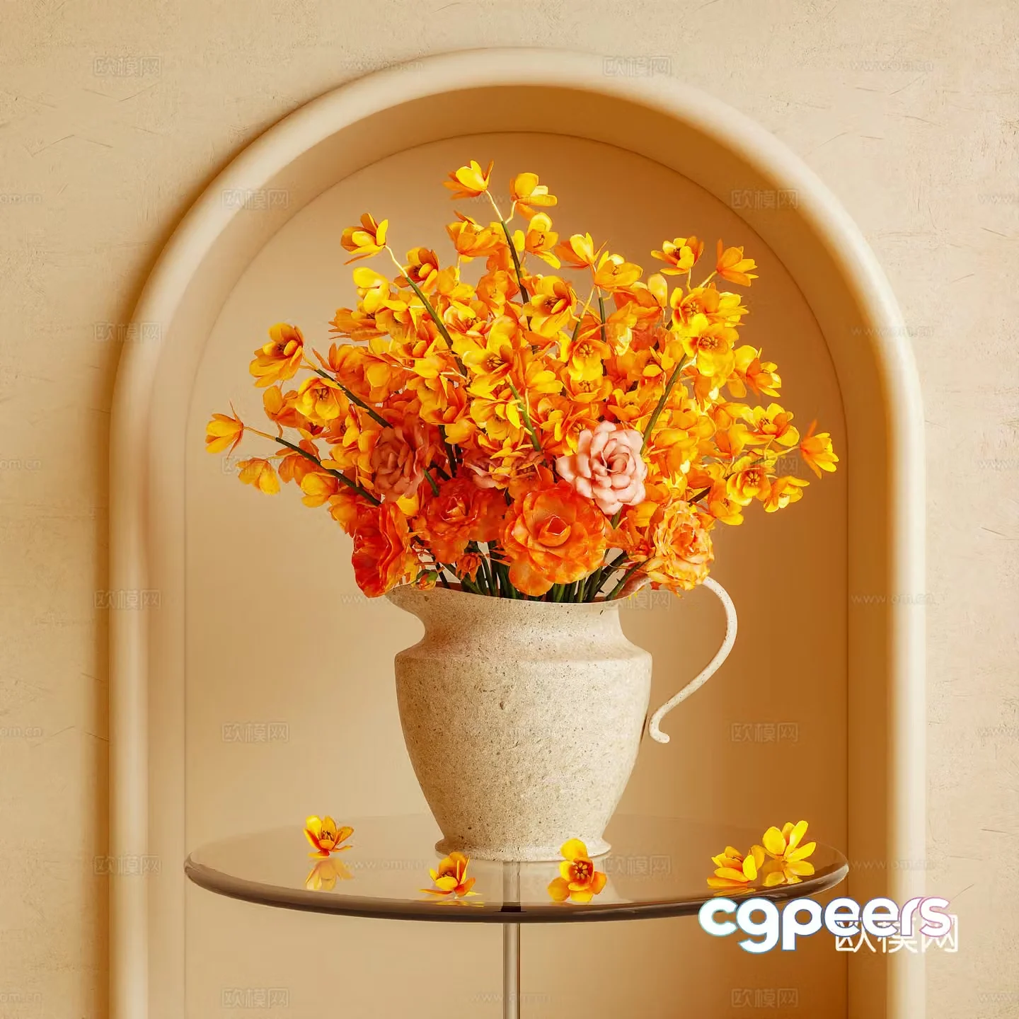 Flower Flower Arrangement 3D Model