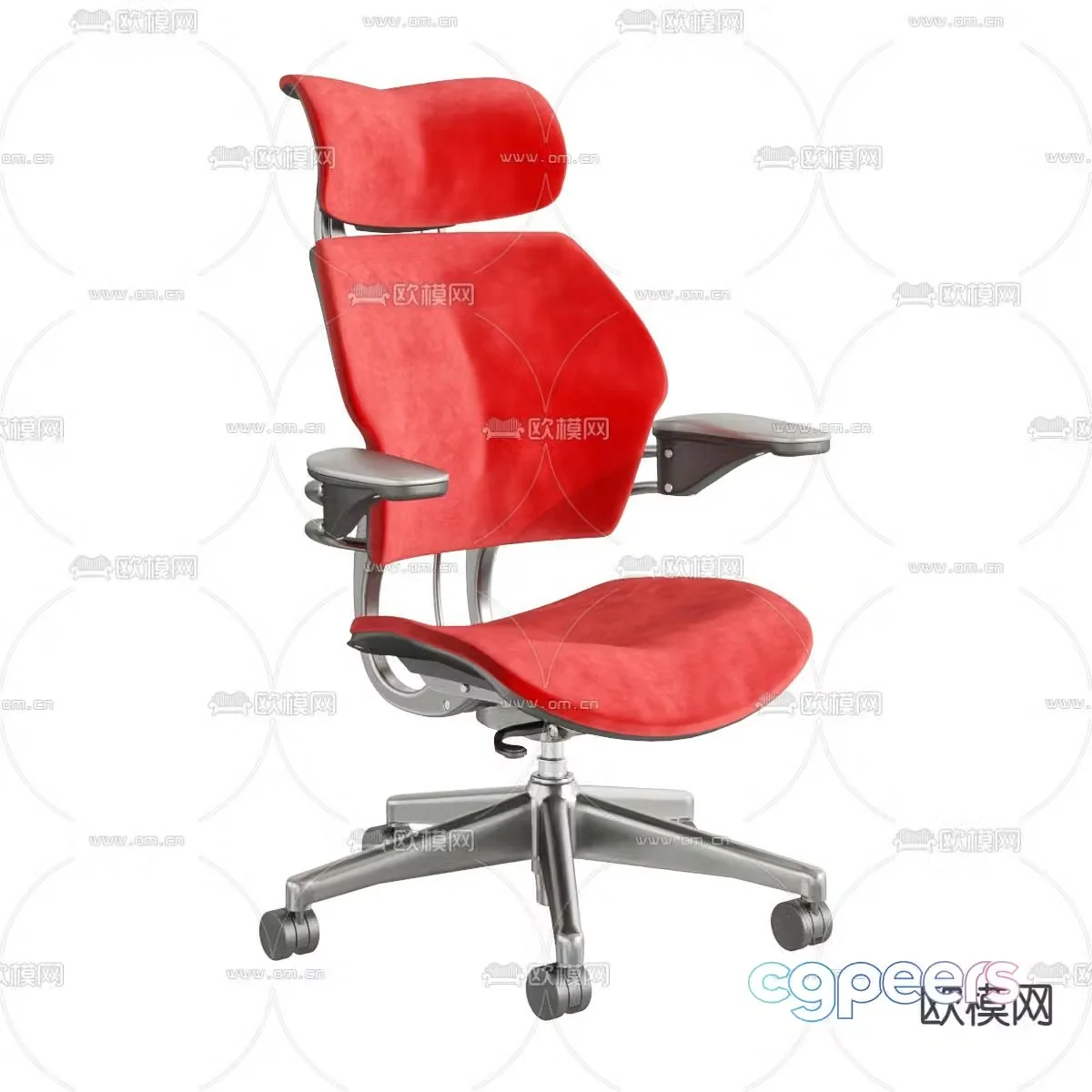 Office chair e-sports chair gaming chair 3d model