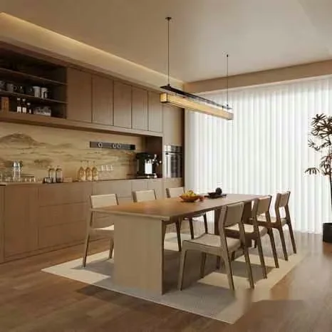 Modern Dining Room 3D Model – 6026 – VRAY Render