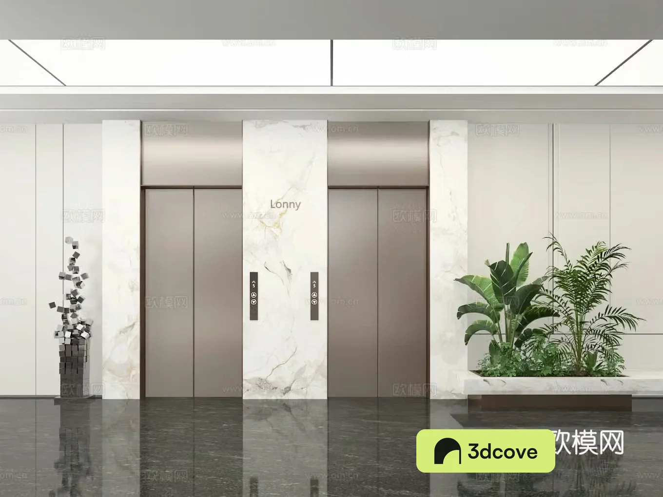 Elevator hall