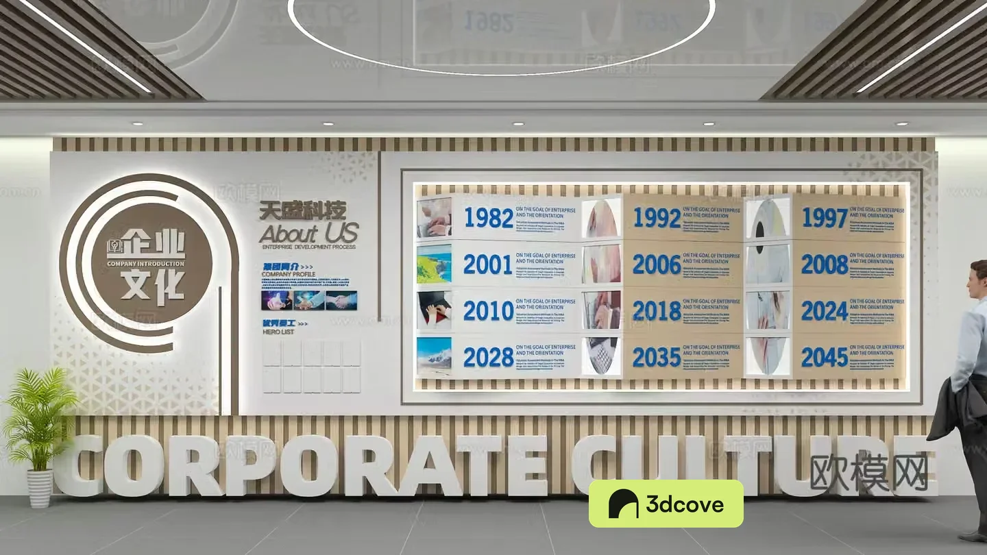Corporate Culture Wall