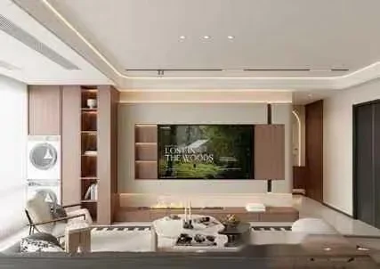Modern Living Room 3D Model – 11632 – VRAY Render
