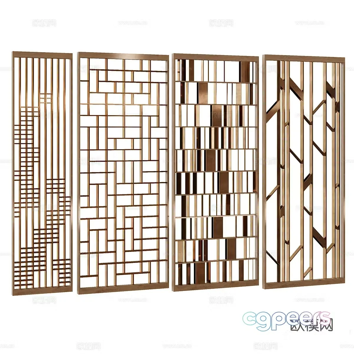 Decorative partition 23d model