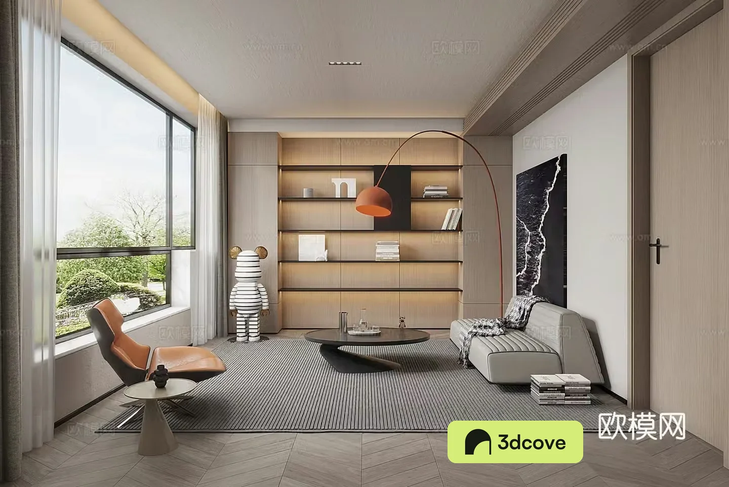 Modern multi-functional room