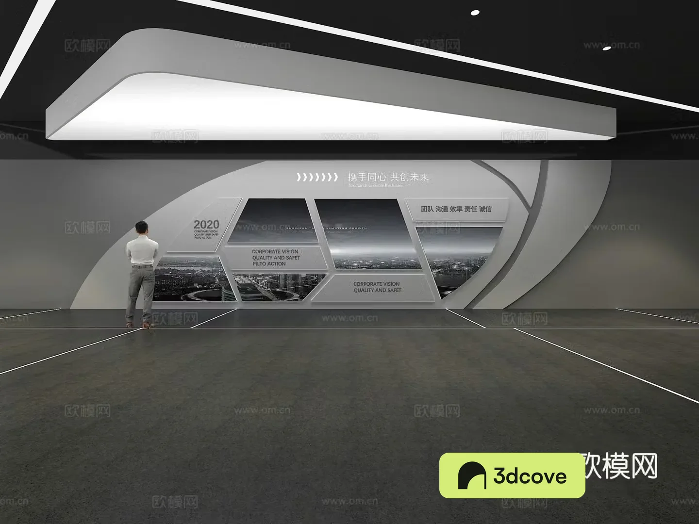 Cultural wall Corporate culture wall Display wall Theme wall Exhibition hall Campus culture Corridor