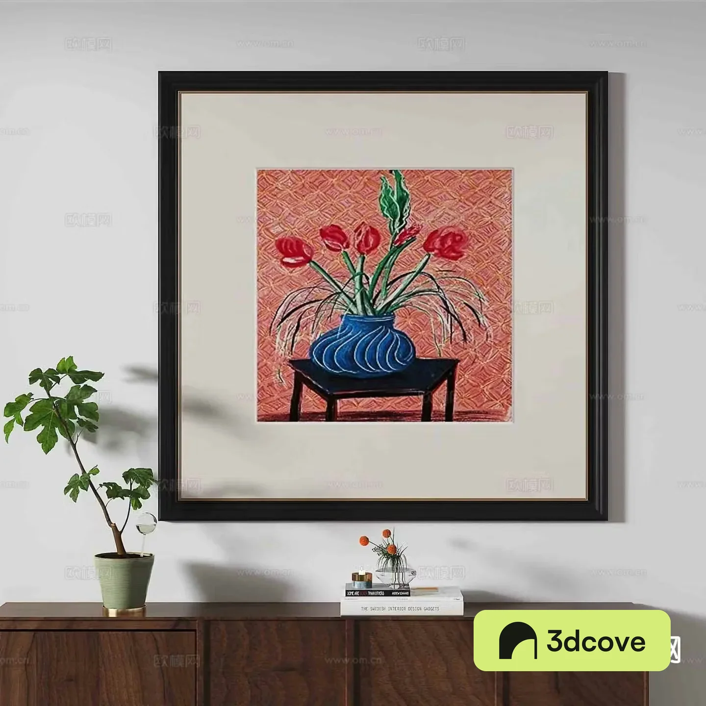 Retro hanging painting art painting decorative painting