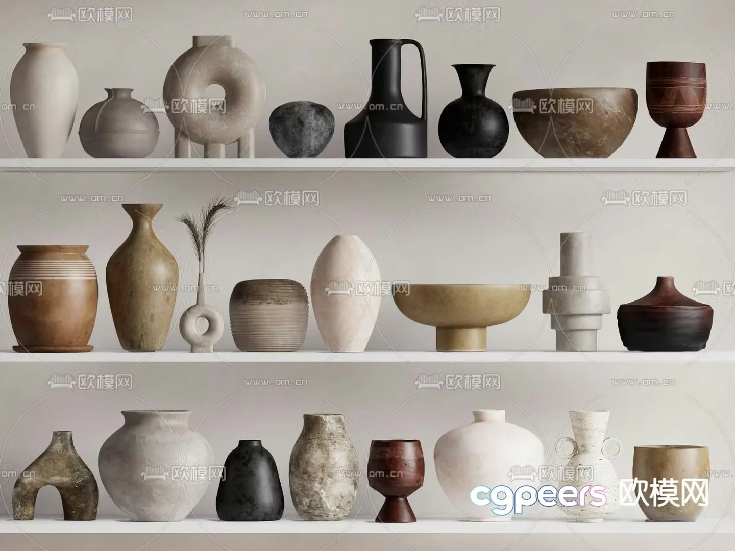 Wasabi ceramic ware 3D model