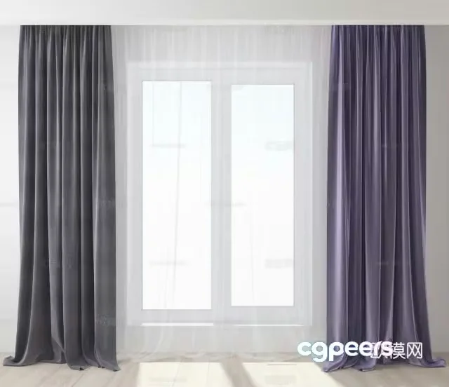 Curtain 3d model