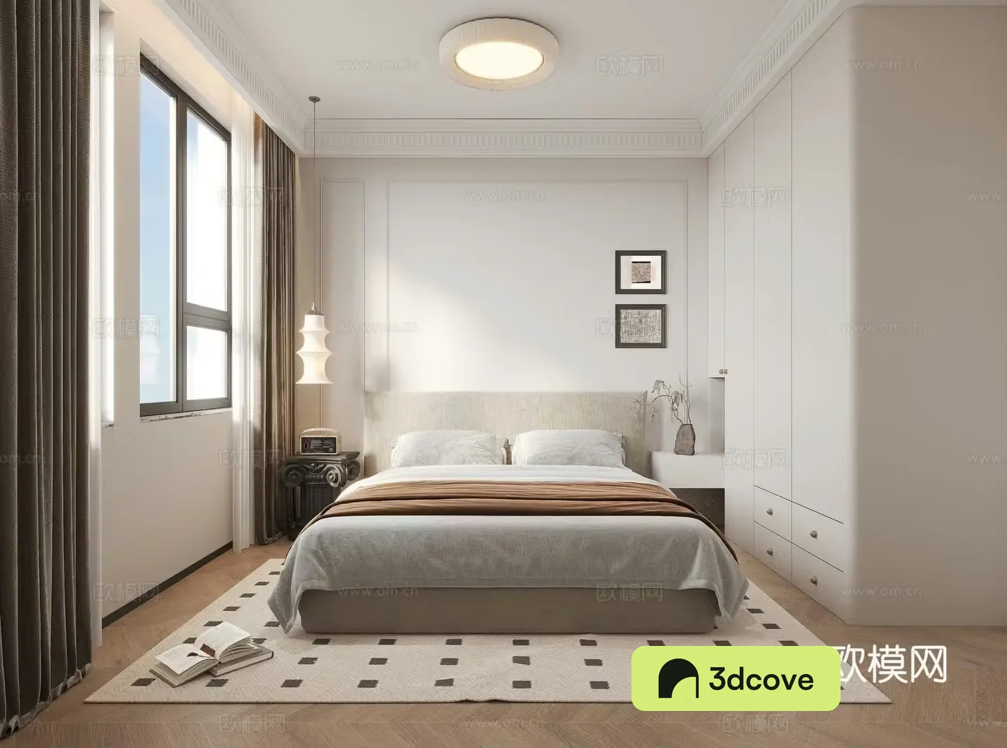 Modern bedroom
