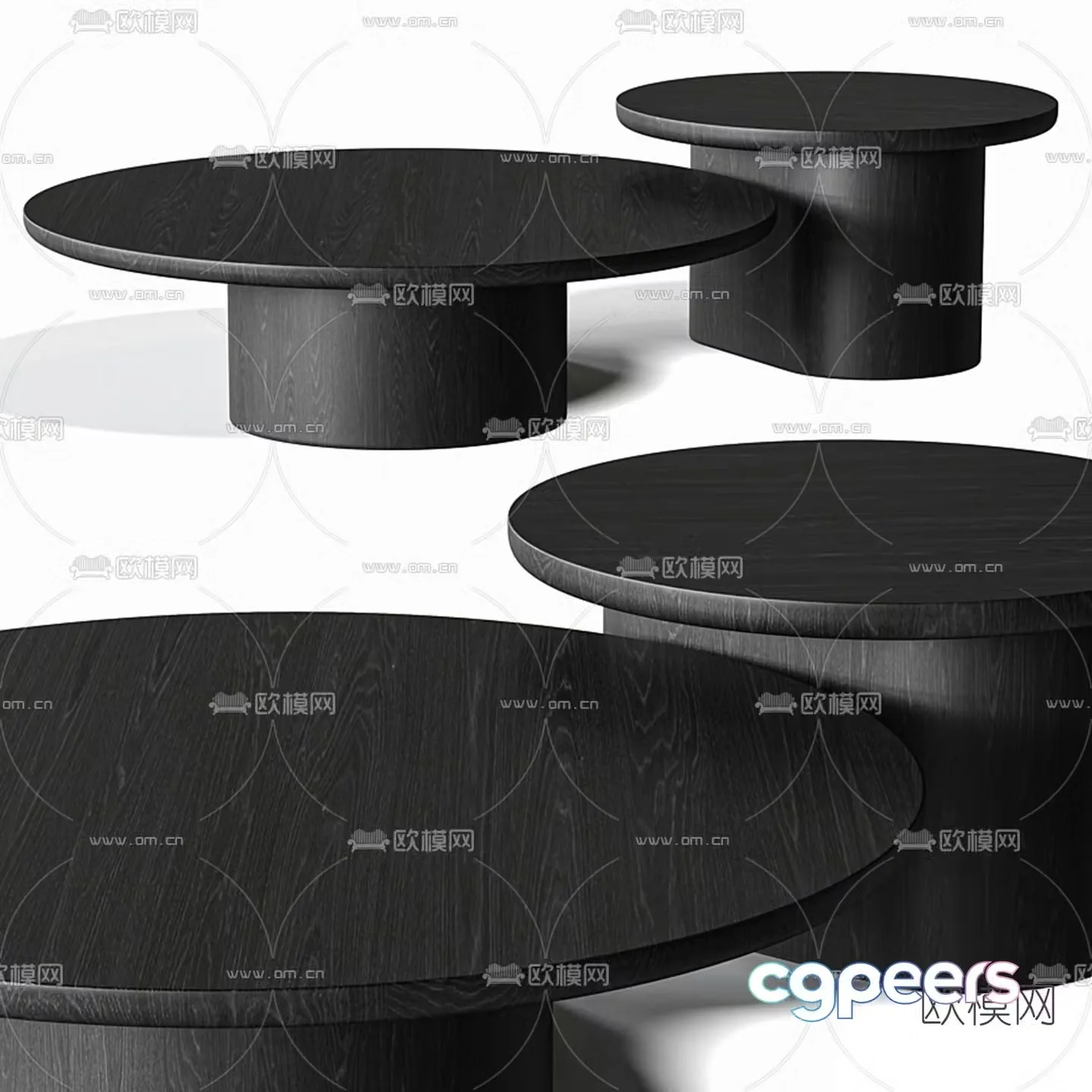 Minotti coffee table 3d model