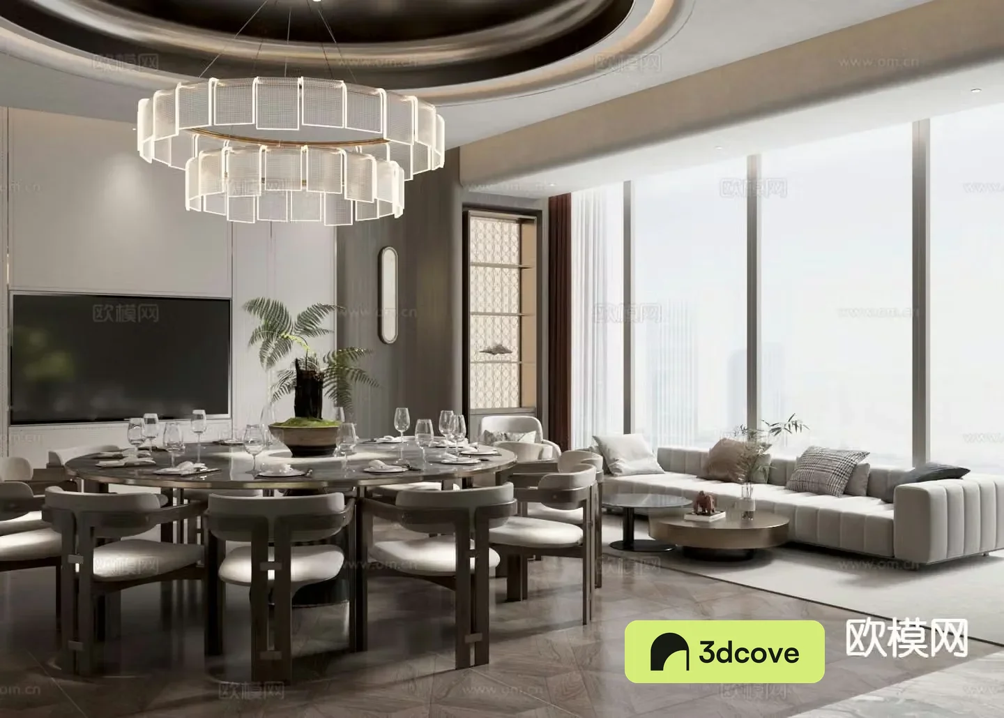 Chinese restaurant private room