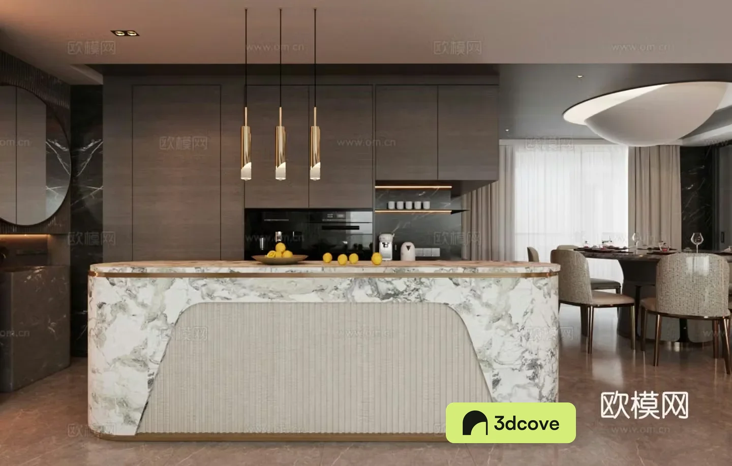 Modern bar chair Open bar Home bar table and chair combination