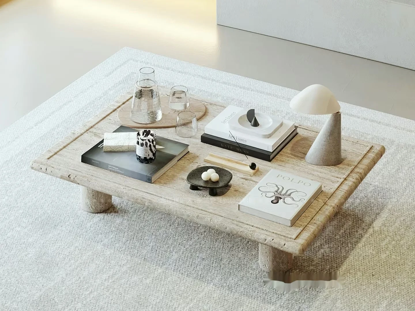 Modern Coffee Table 3D Model – 810 – VRAY Render