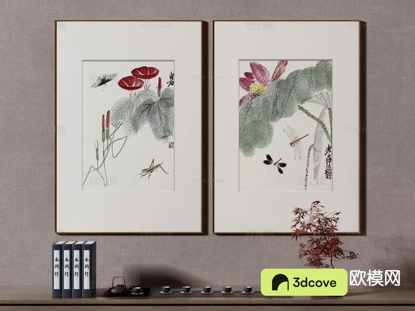 New Chinese style decorative painting