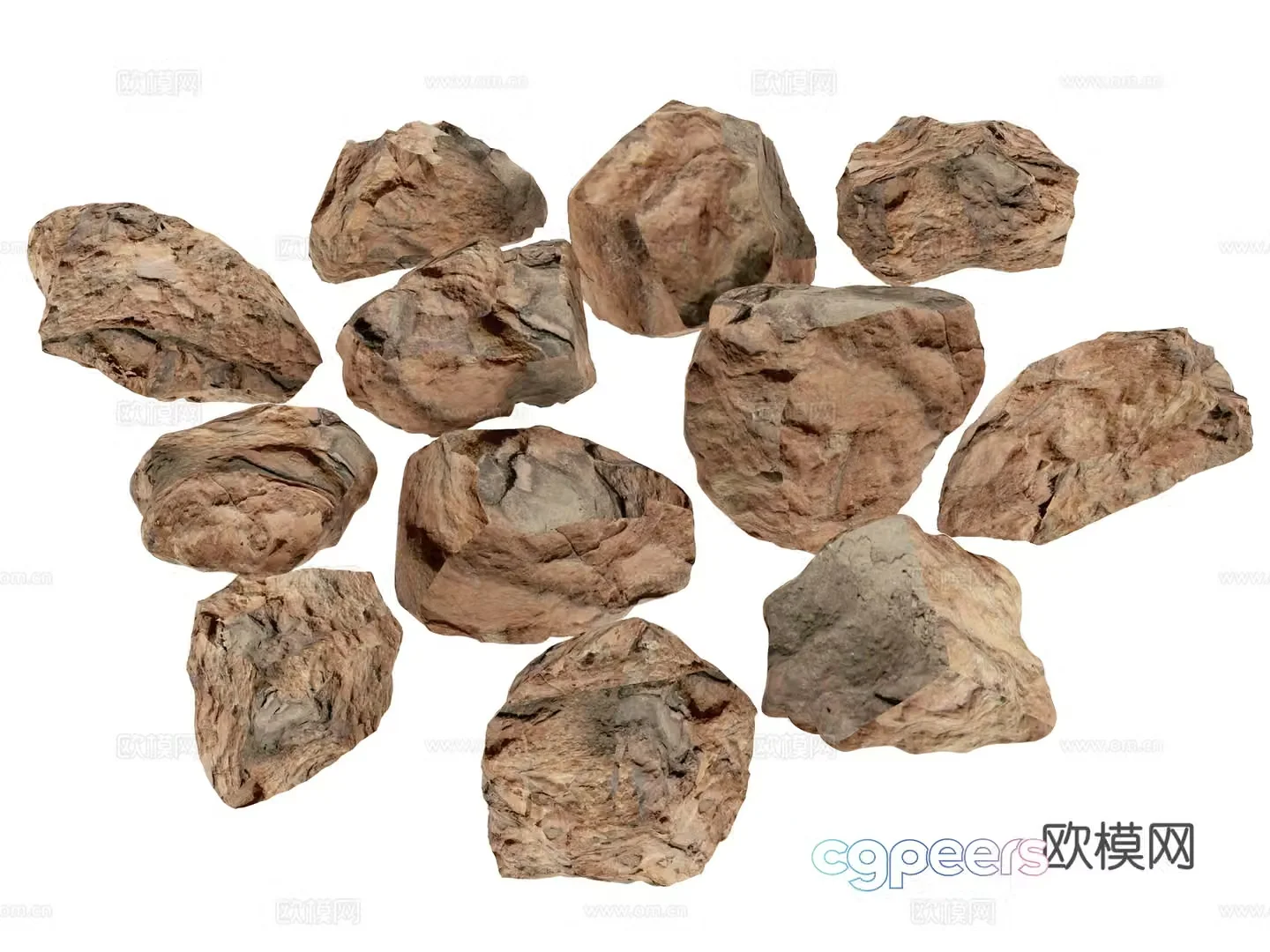 stone stone stone stone landscape stone 3d model