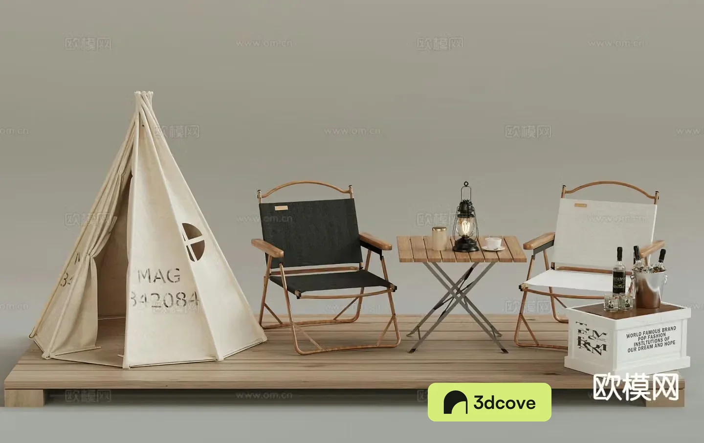 Outdoor camping equipment outdoor chair tent