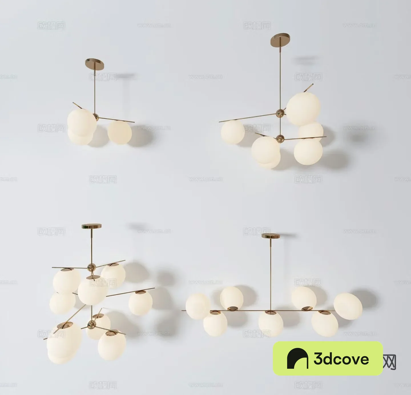 Cream style chandelier hall chandelier