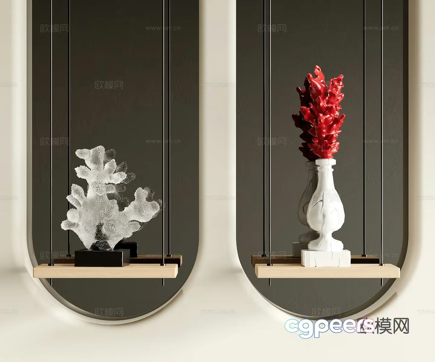Modern sculpture 3d model