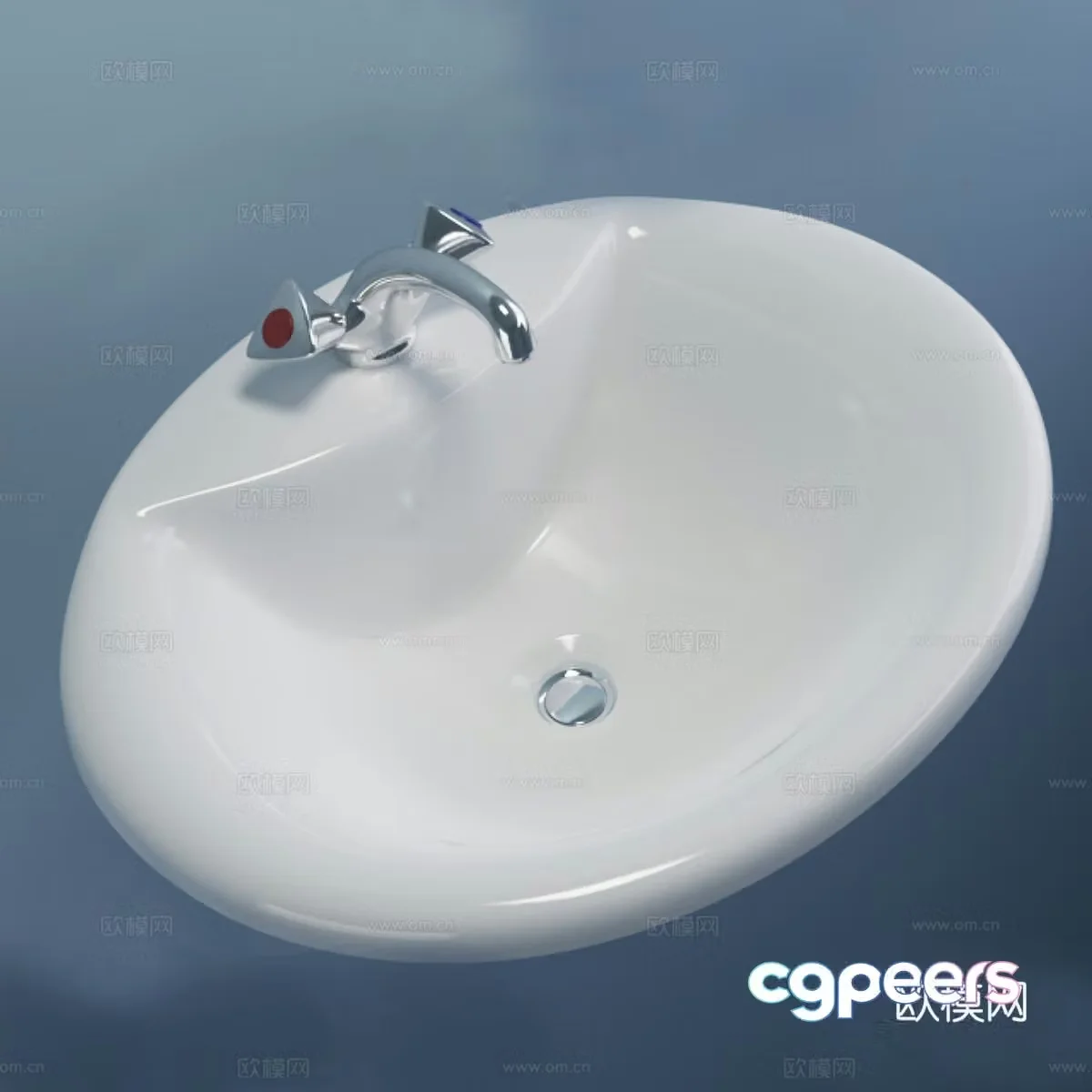 Sink Ideal Standard Oceane3d Model