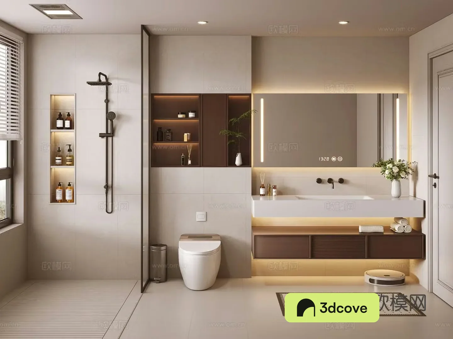 Modern bathroom
