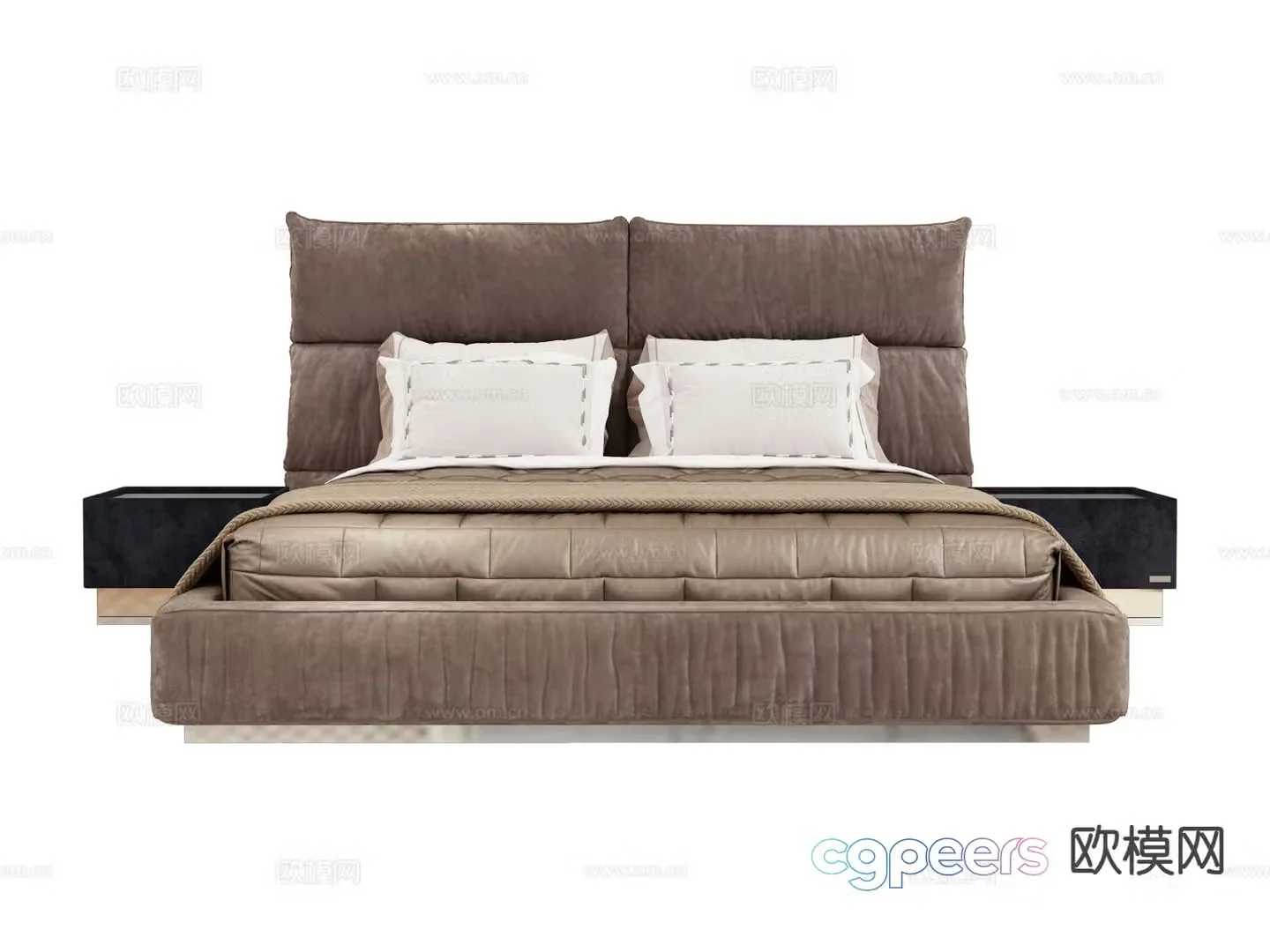 Visionnaire-PAALAU REGULAR double bed 3d model