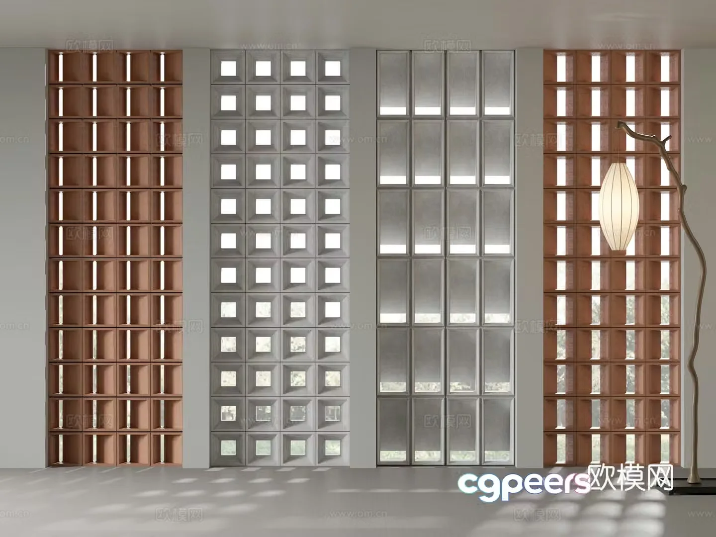 Cement brick 3d model
