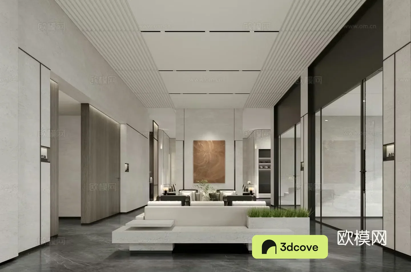 Modern sales office