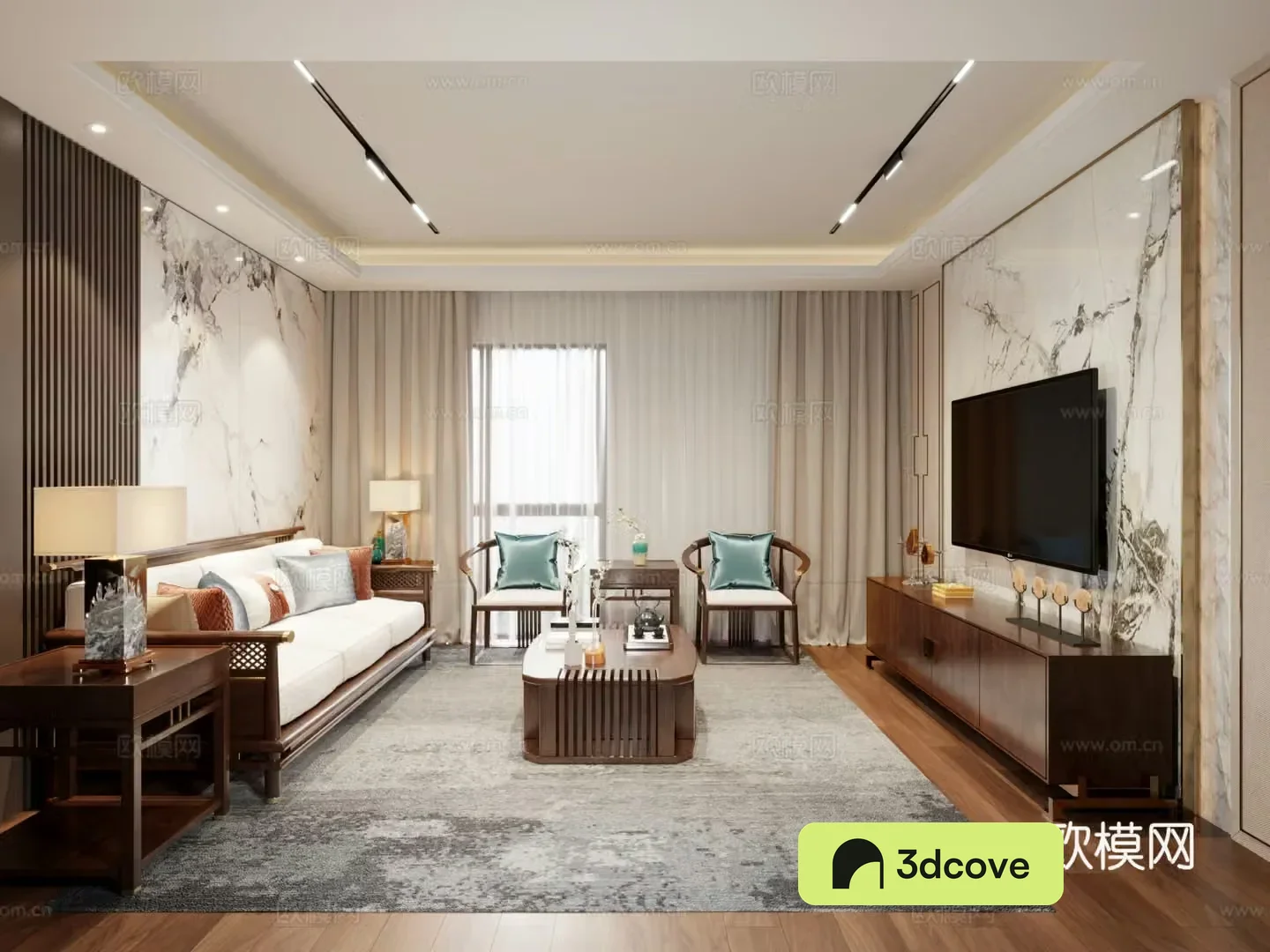 New Chinese living room