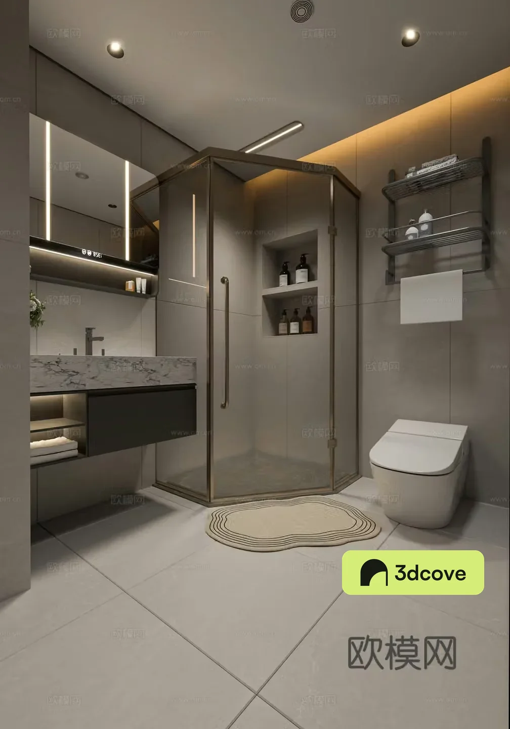 Modern bathroom