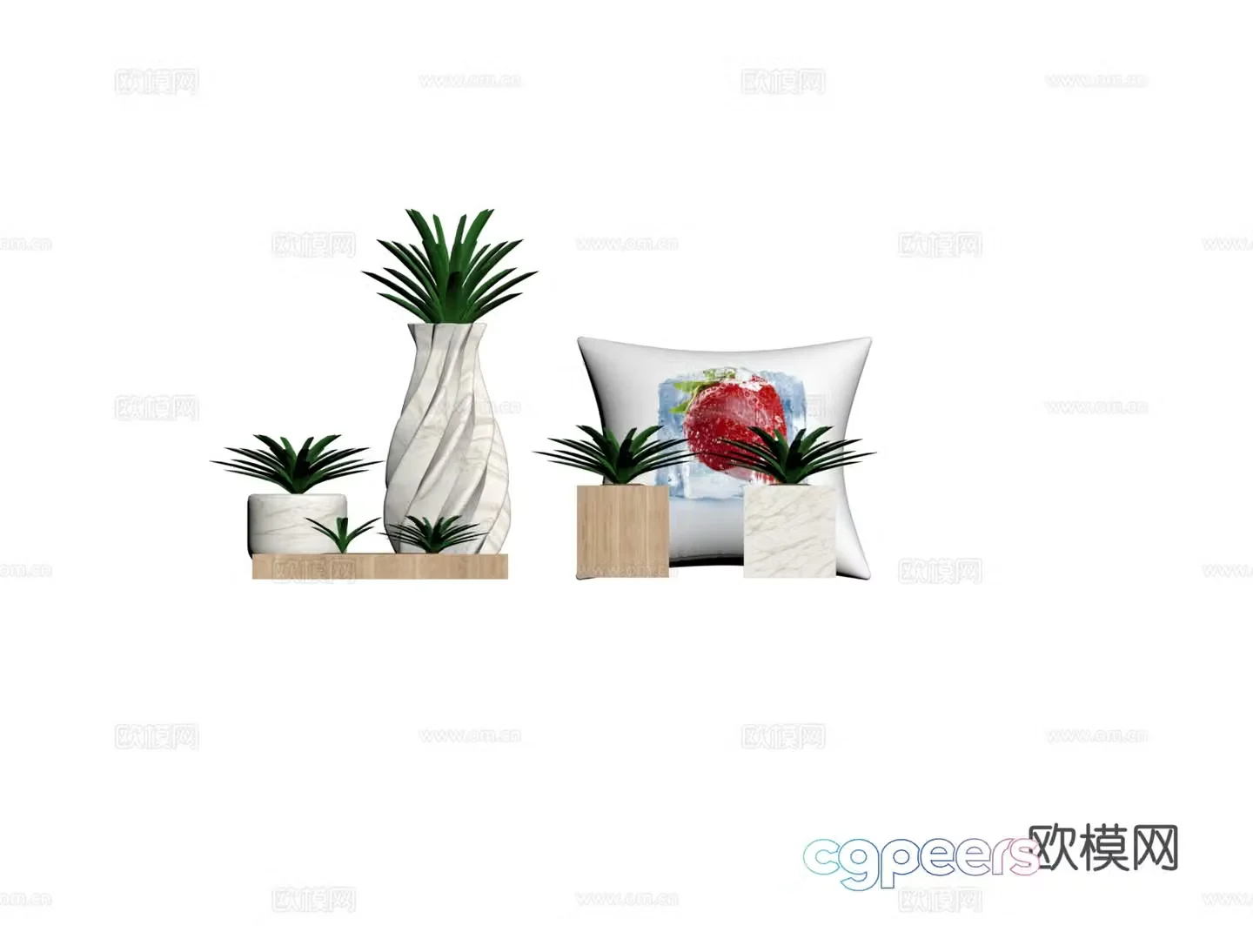 Plant potted 3D model