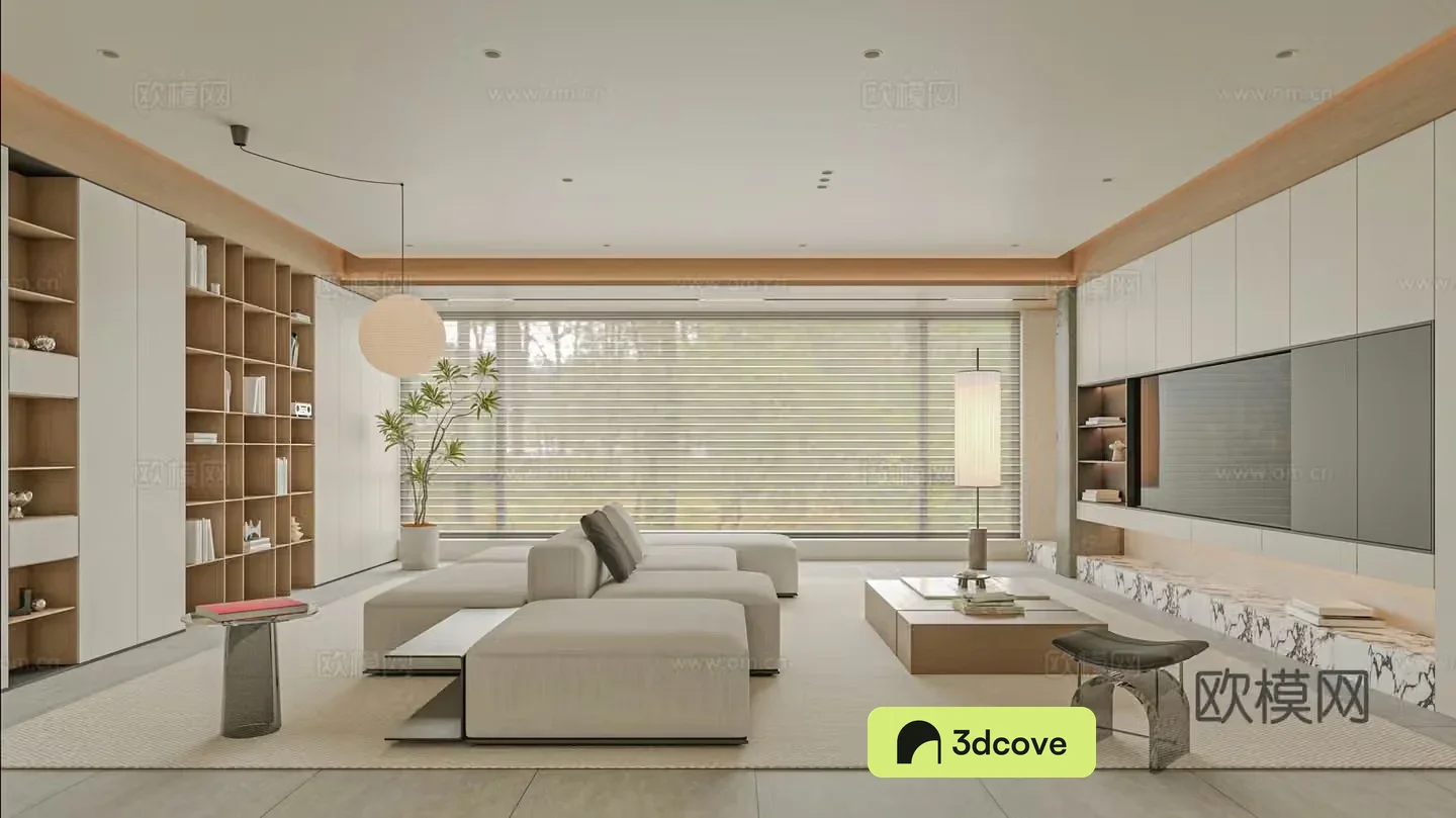 Modern living room sofa single chair coffee table