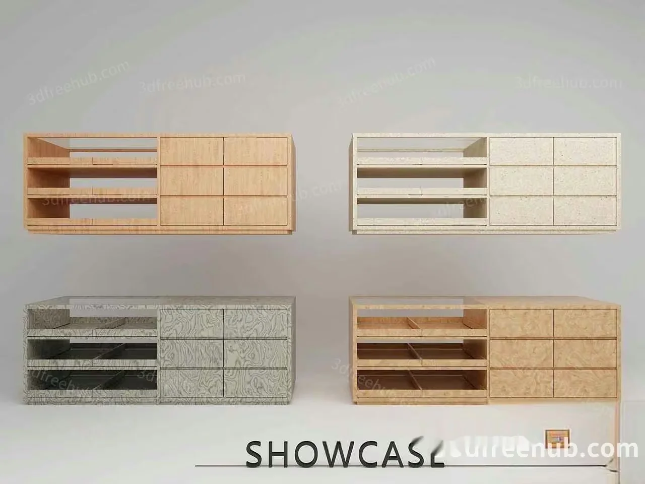 Modern Furniture Showcase 3D Model – 18746 – VRAY Render