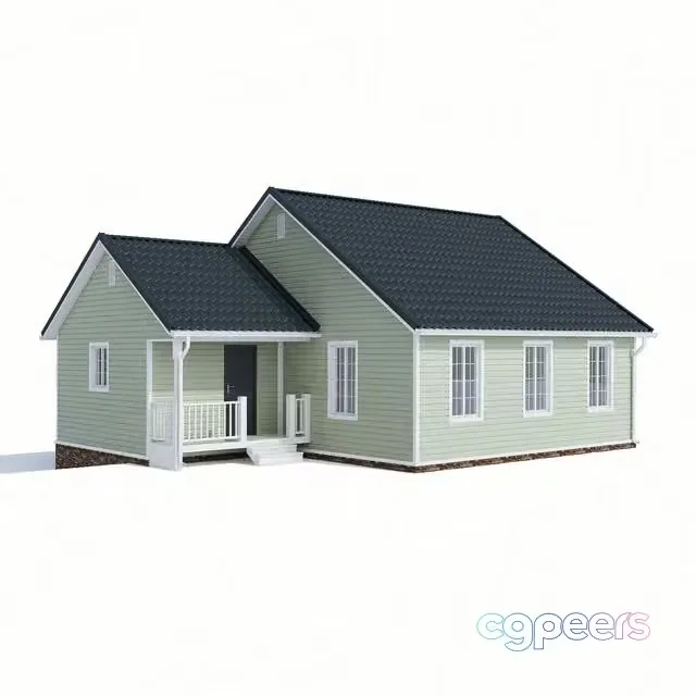 3ds Max Free – House 90m2