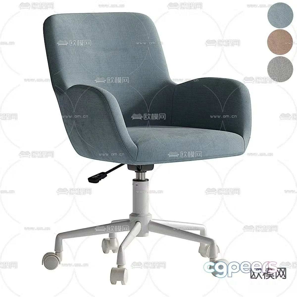 Frey Textile Sky office chair 3d model