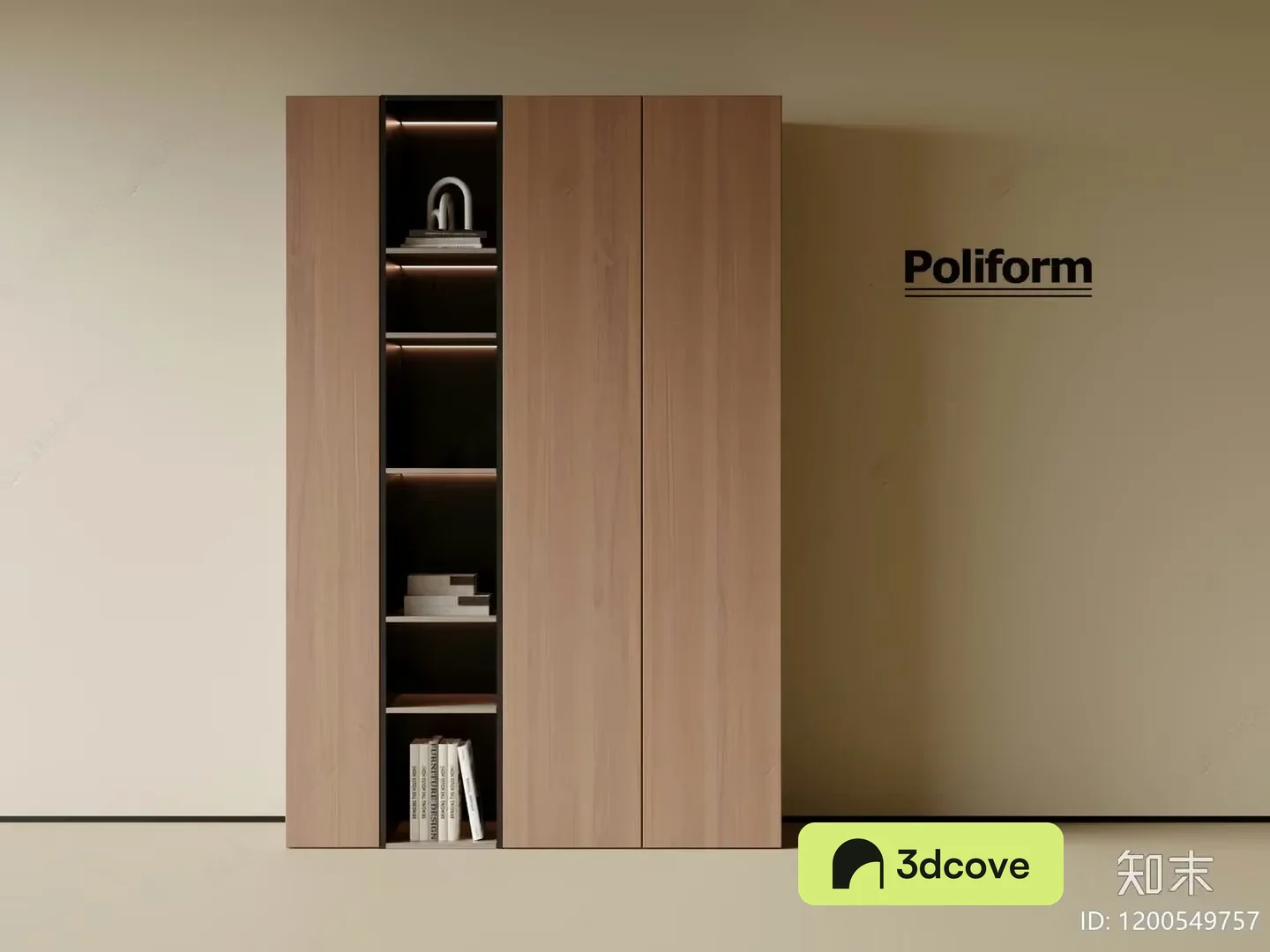 Modern Light Wood Shelving
