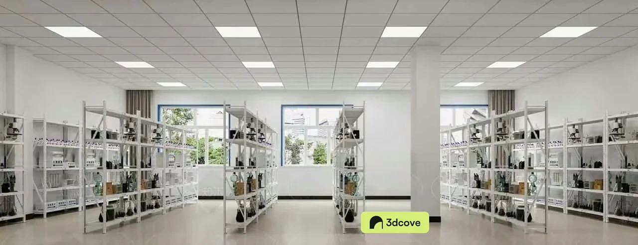 White Shelving Units