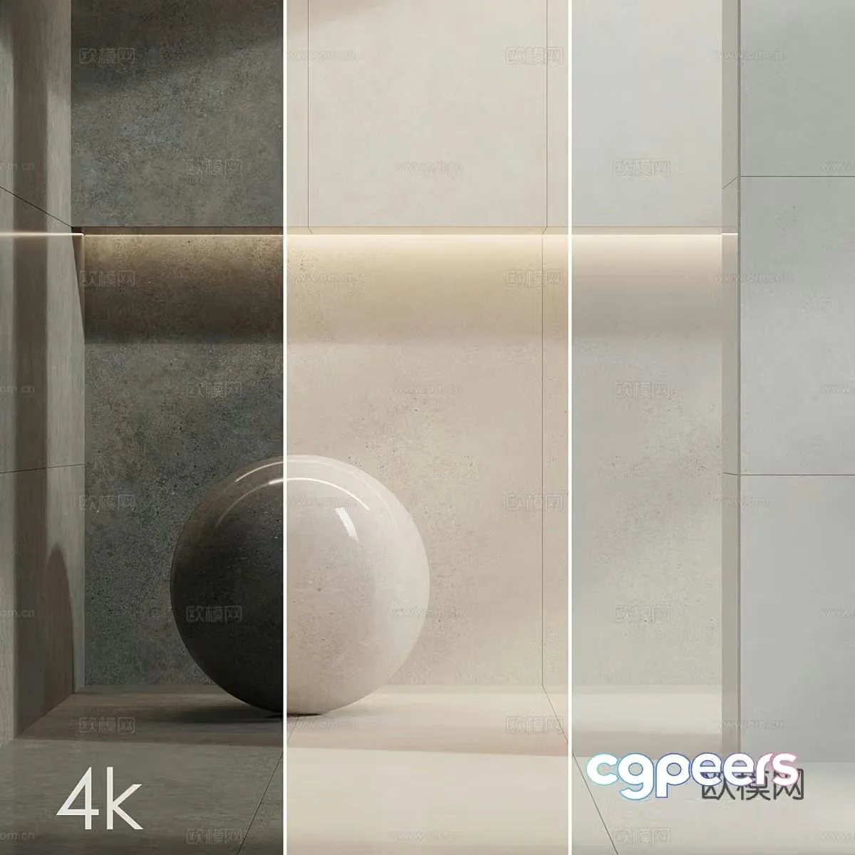 New Chinese-style ceramic tiles rock slabs wall and floor tiles 3D model