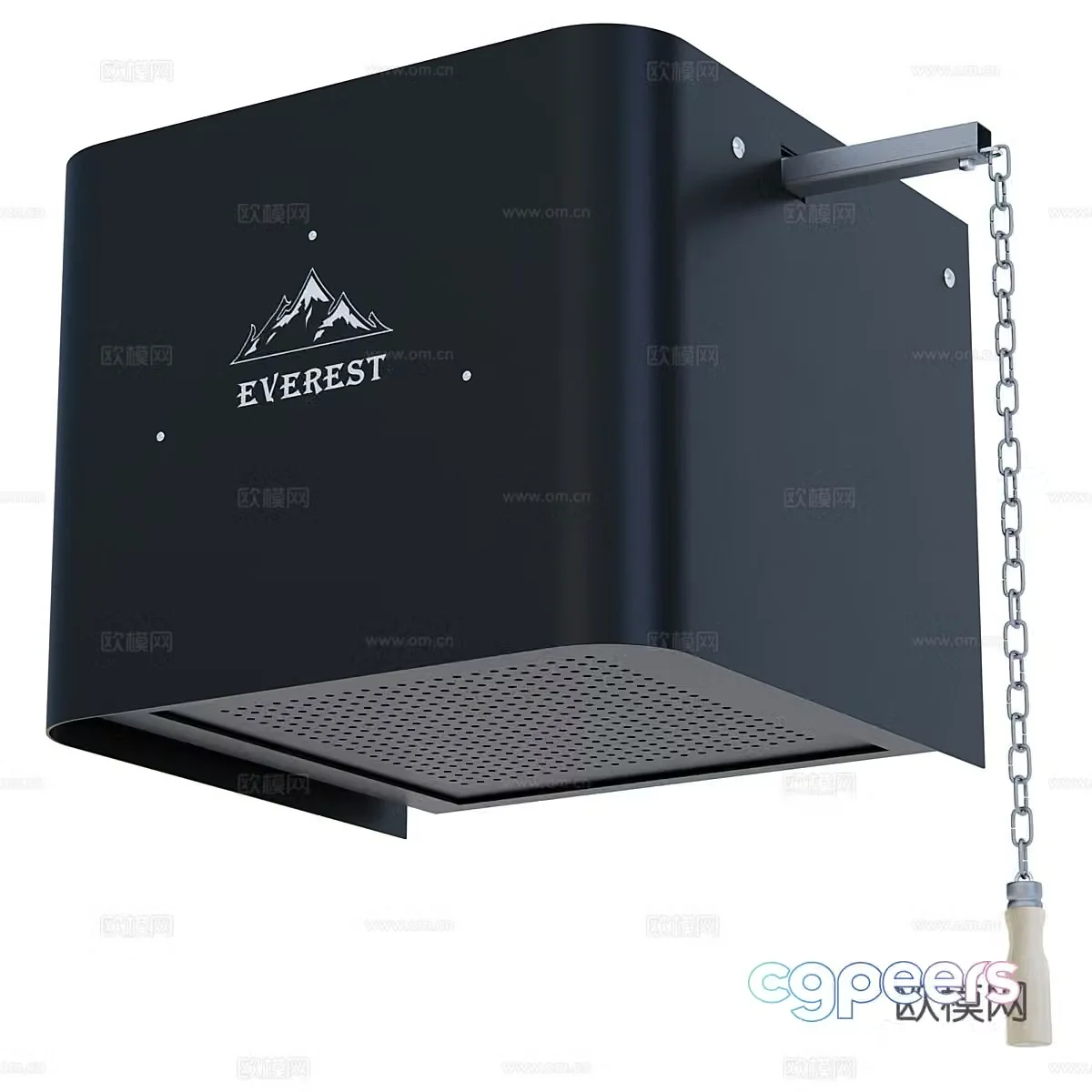 Shower device 3D model