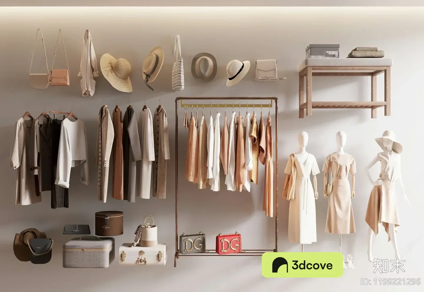 White Clothing Rack