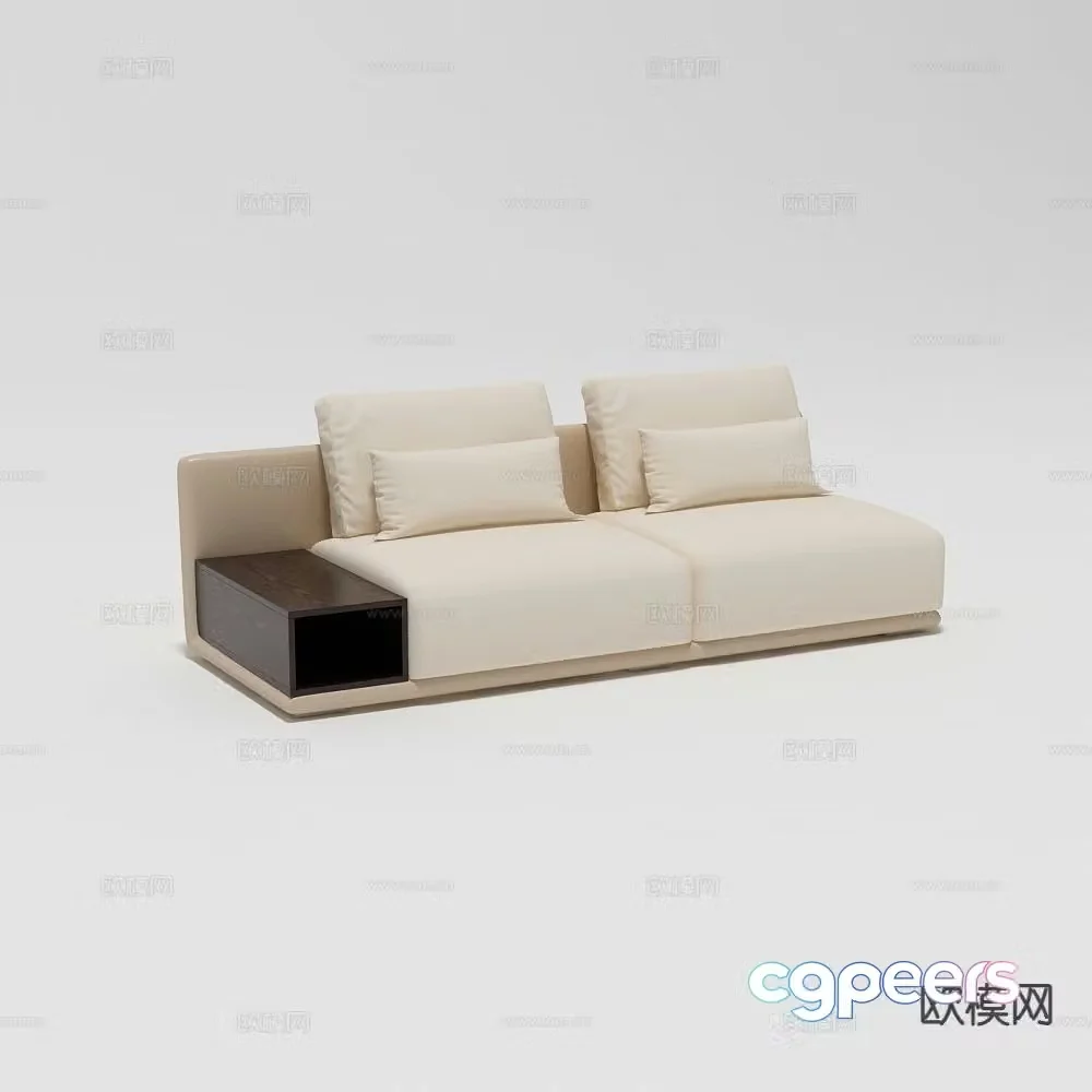 Italian love sofa 3d model