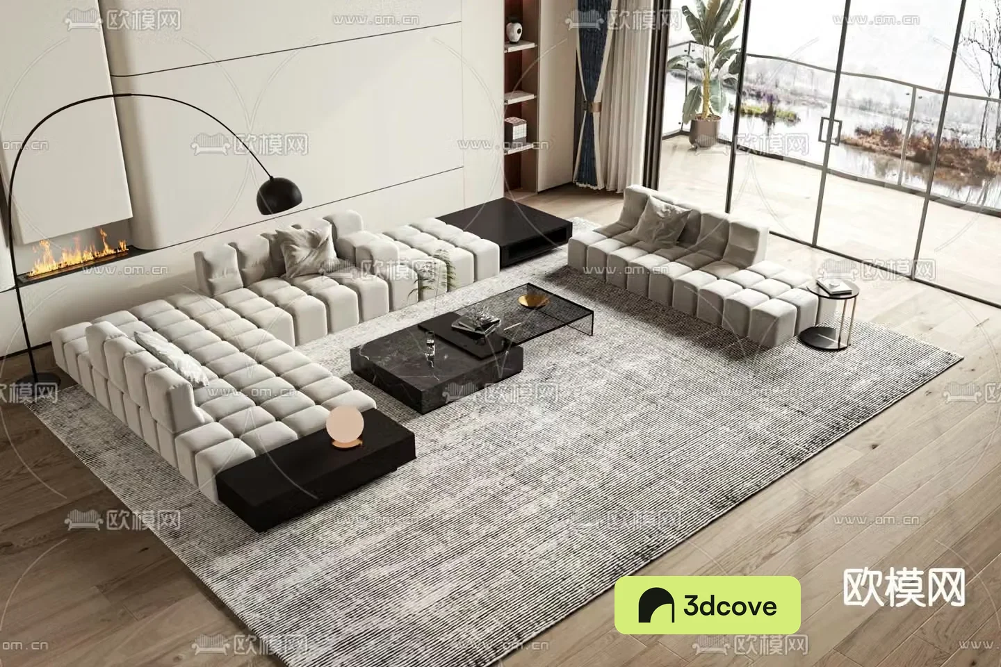 Sofa combination leisure sofa