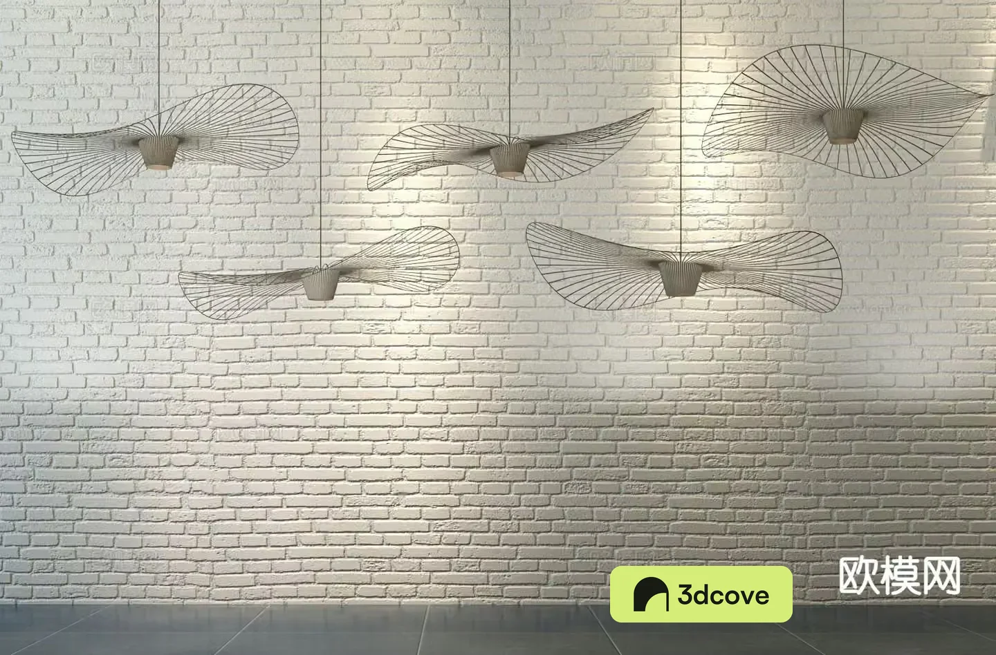 Modern dinette chandelier