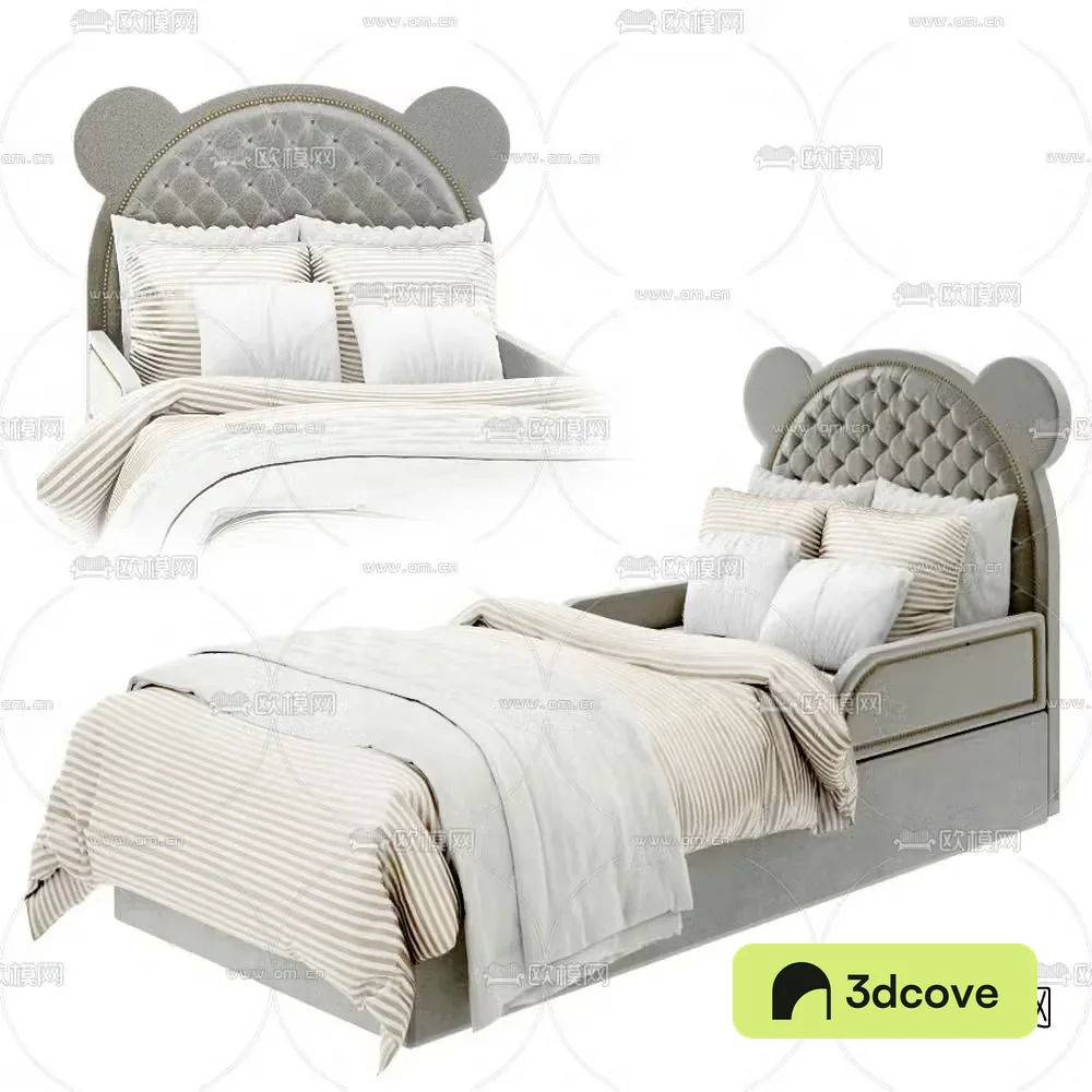 American fabric children’s bed