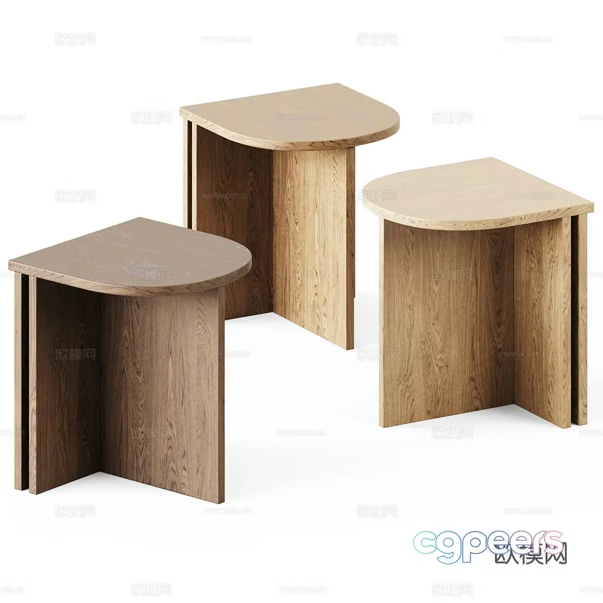 3D model of side angle angle