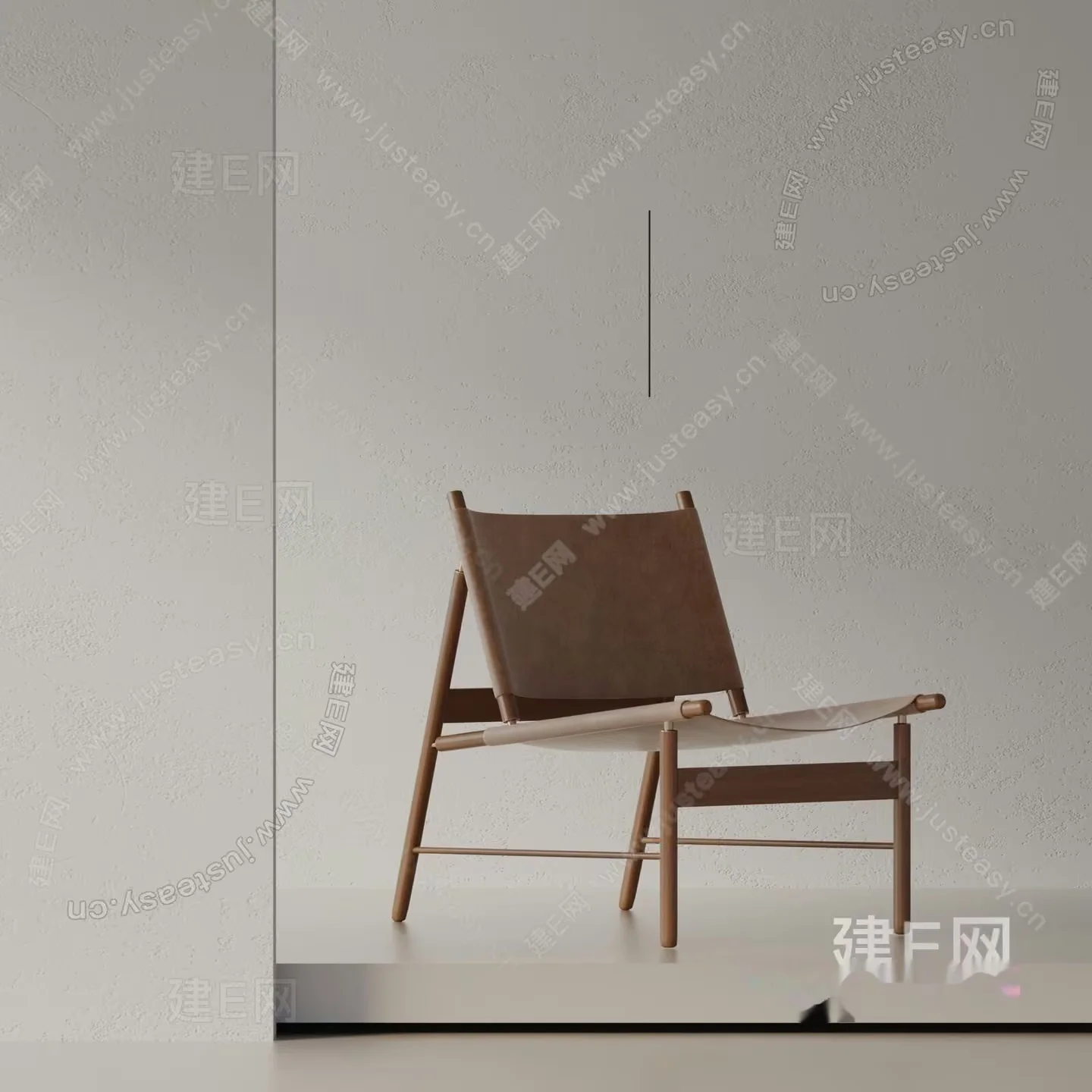 Modern Minimalist Chair 3D Model – 6082 – VRAY Render