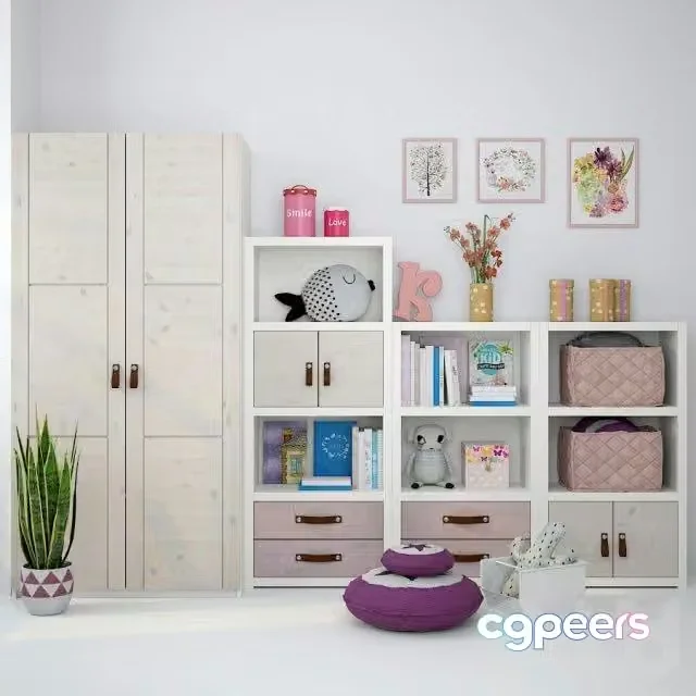 3ds Max Free – FURNITURE FOR GIRLS FROM LIFETIME